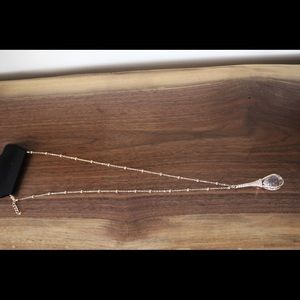 Metal | Gold plated pendant long chain necklace